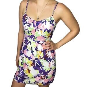 JCREW | Size 12 NWT Strappy Floral Mini Dress Spring Summer